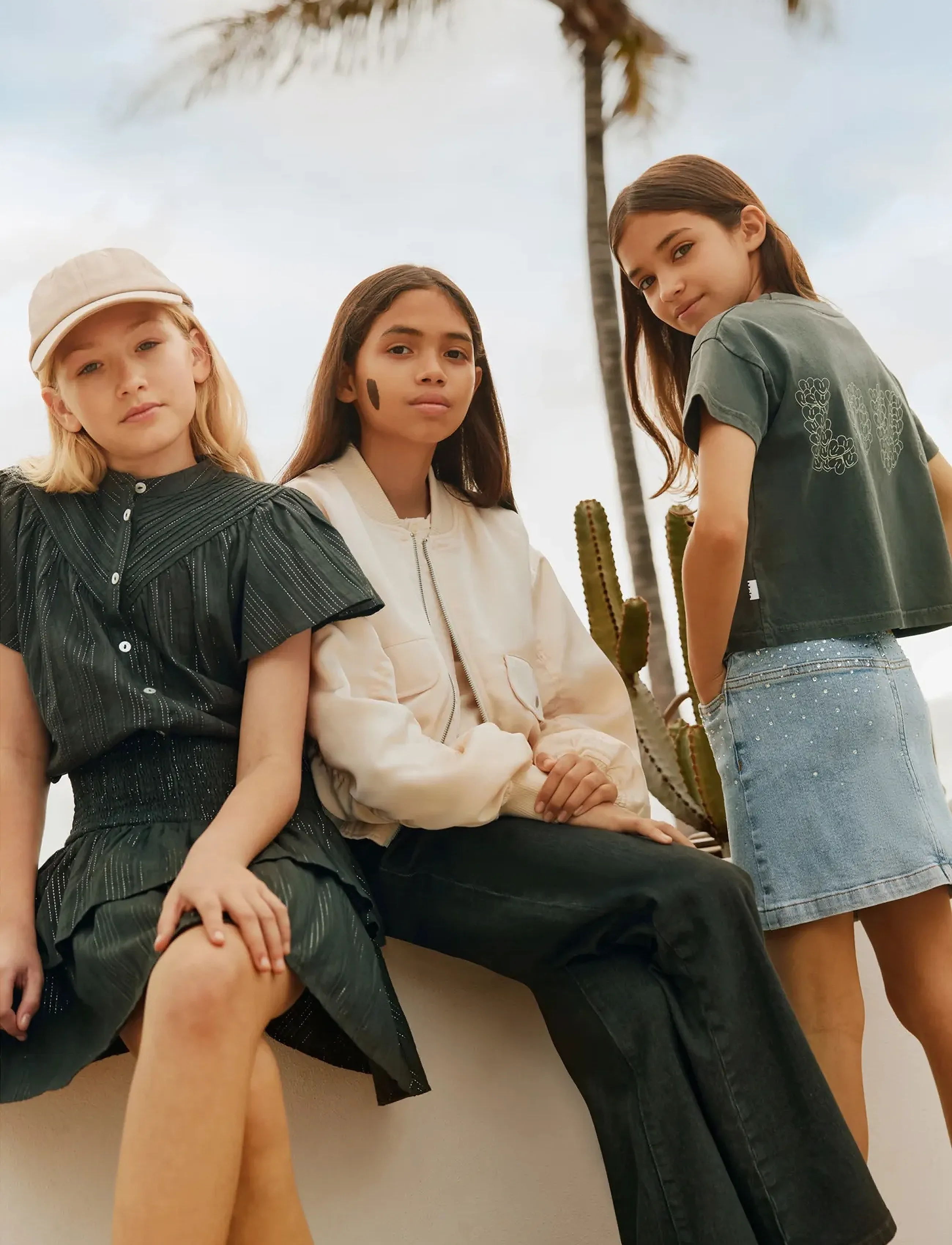 Molo Bera - Miniseelikud - RHINESTONE DENIM / blue