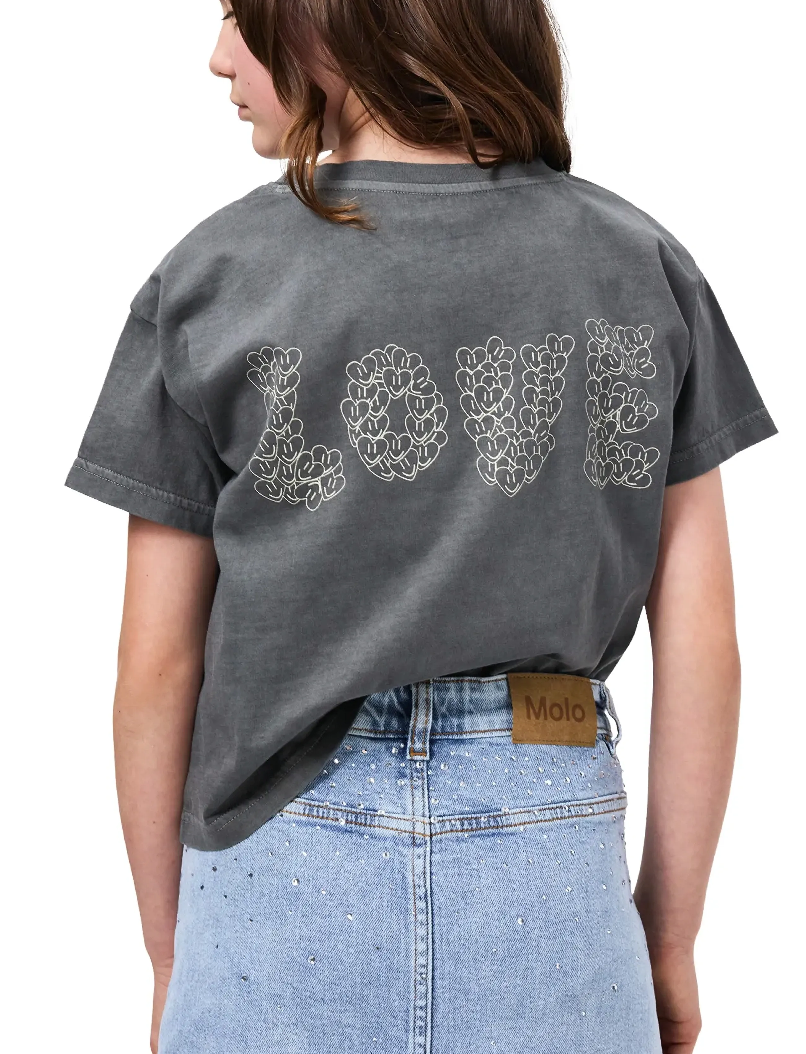 Molo - Bera - jupes courtes - rhinestone denim - 4