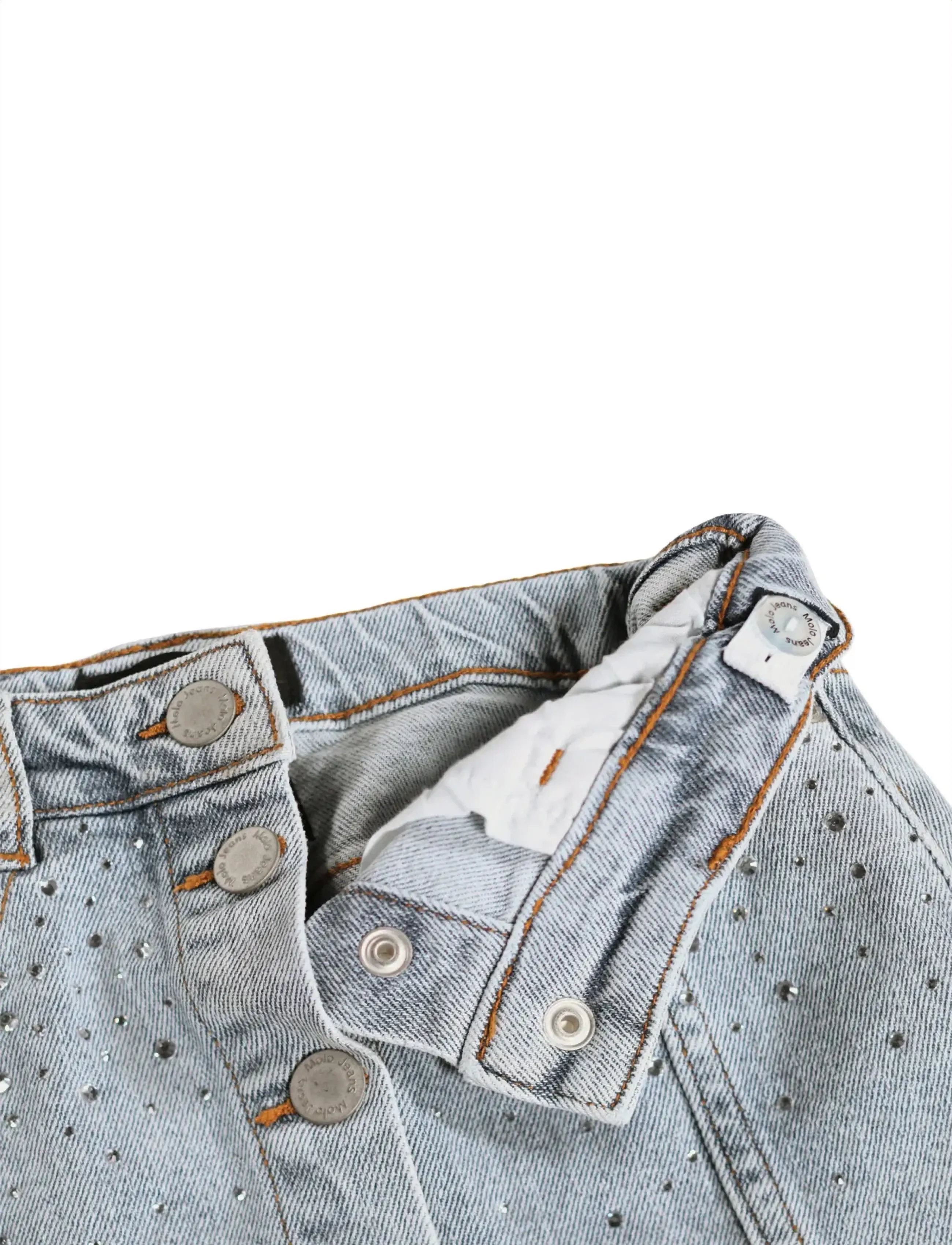 Molo - Bera - jupes courtes - rhinestone denim - 5