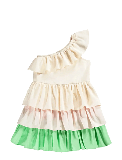 Molo Cora - Ärmellose Freizeitkleider - PEARLED IVORY / multi