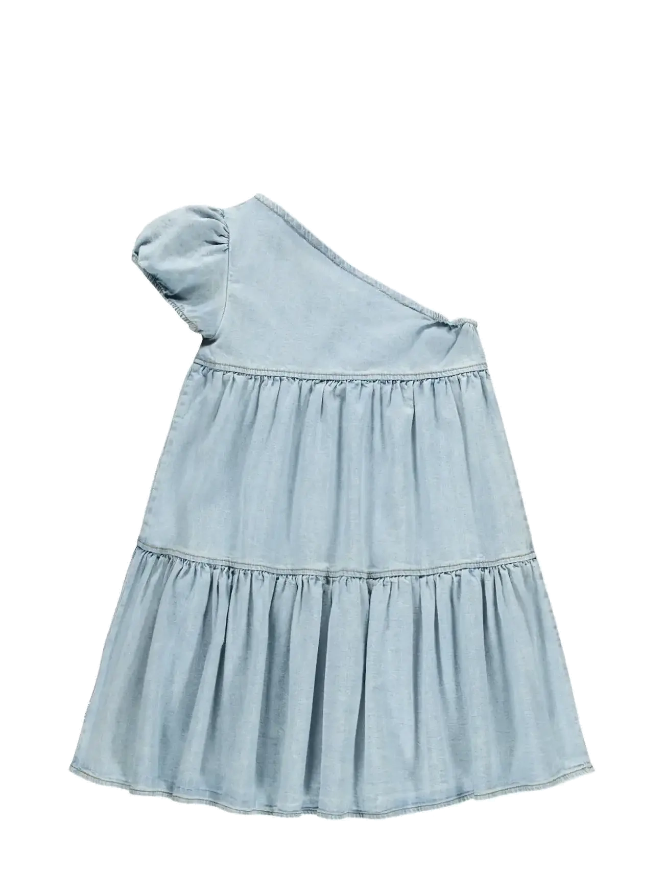 Molo - Chelsey - robes décontractées à manches courtes - washed chambrey - 2
