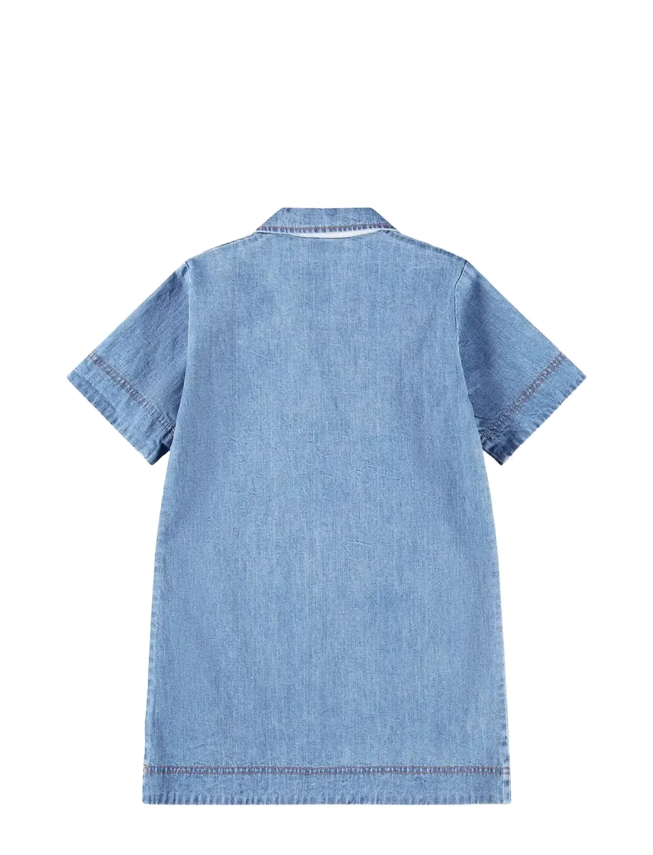 Molo - Cheri - short-sleeved casual dresses - light chambrey - 2