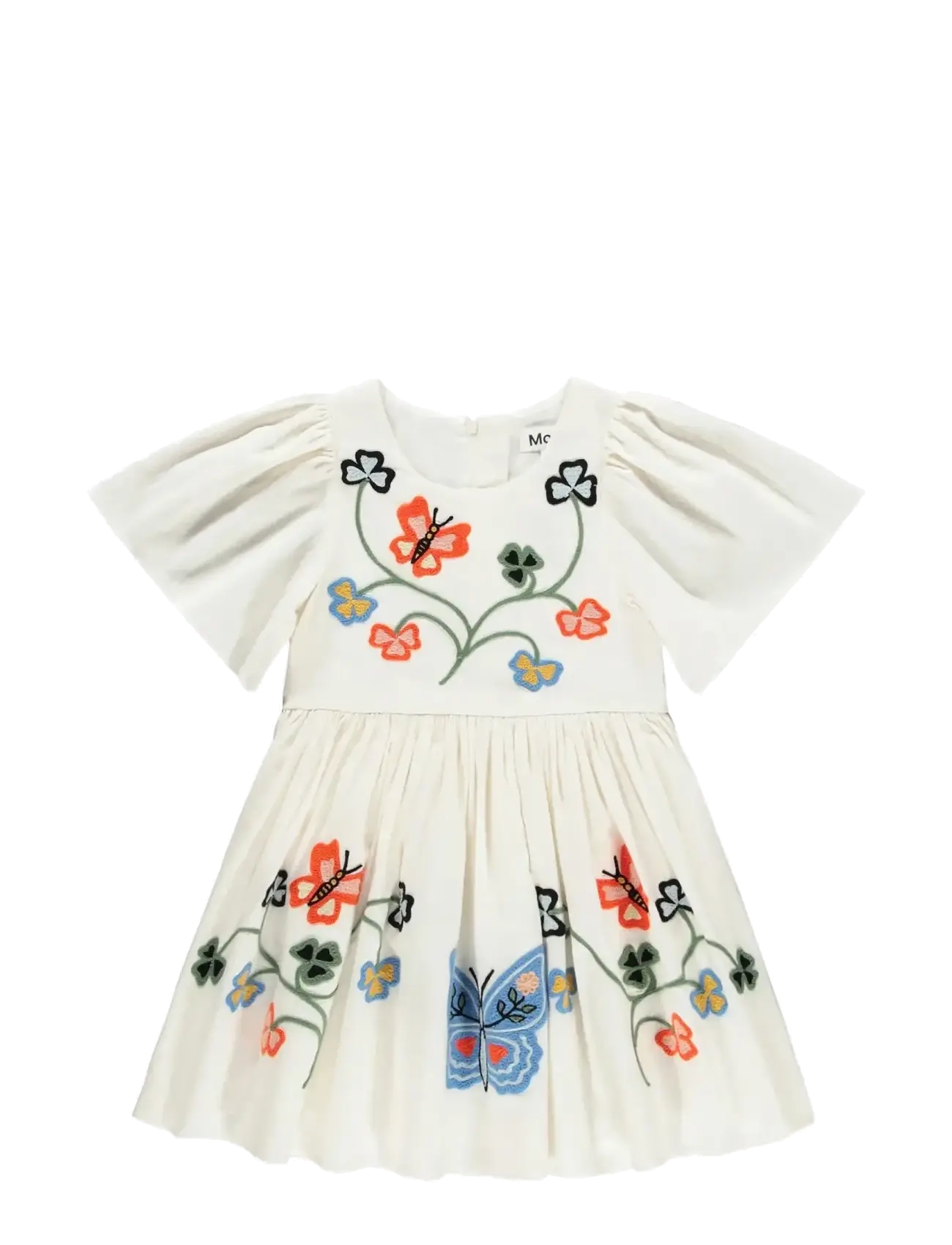 Molo Carlin - Kids 98-134 - NATURE BORDER / white