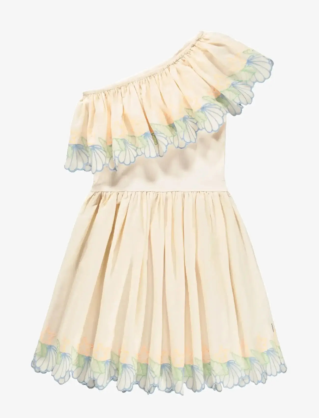 Molo - Cato - kortærmede hverdagskjoler - pearled ivory - 1