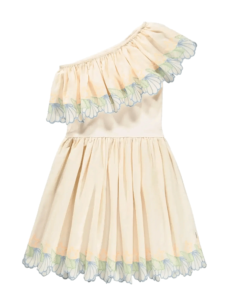 Molo - Cato - kortærmede hverdagskjoler - pearled ivory - 1