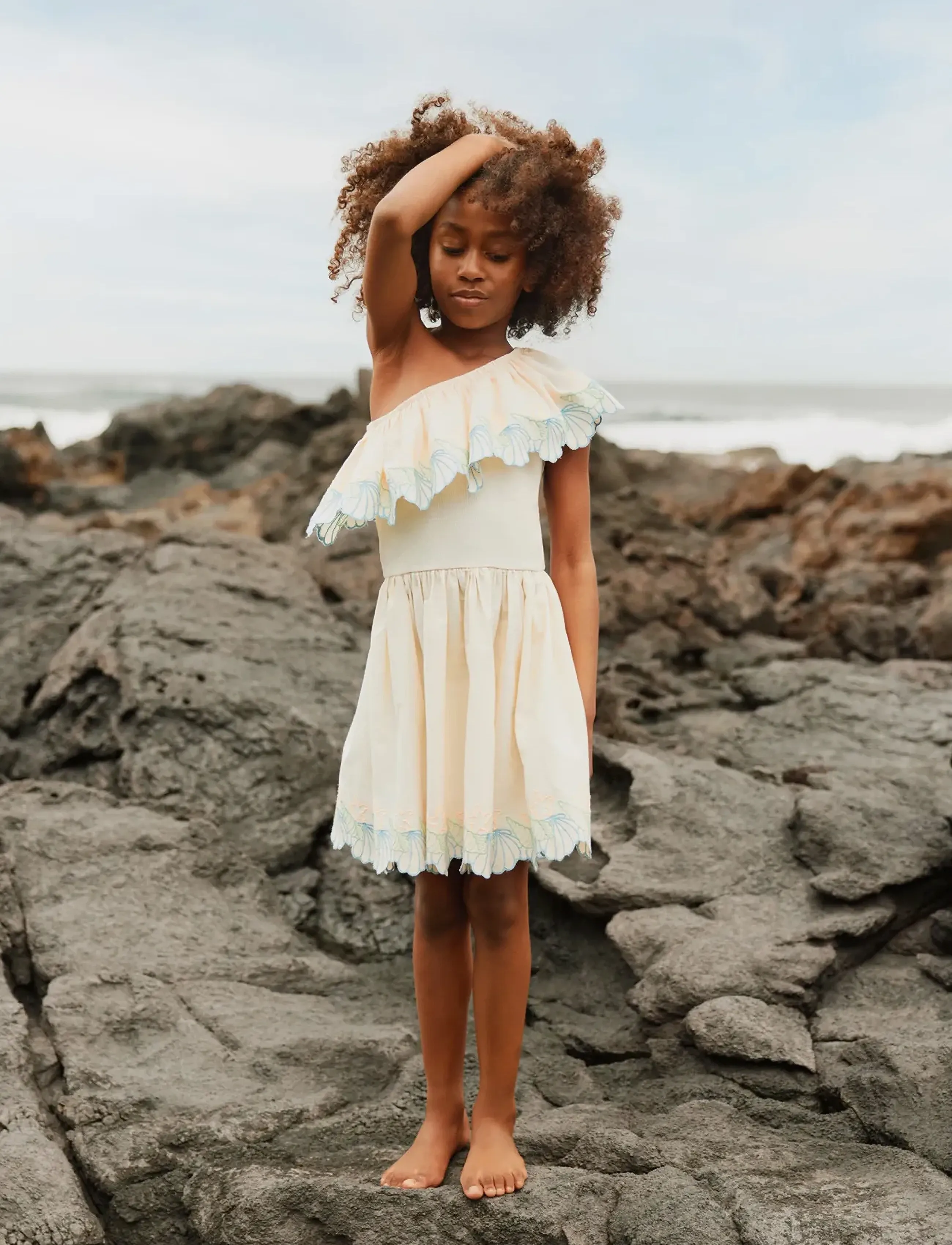 Molo Cato - Molo - PEARLED IVORY / yellow