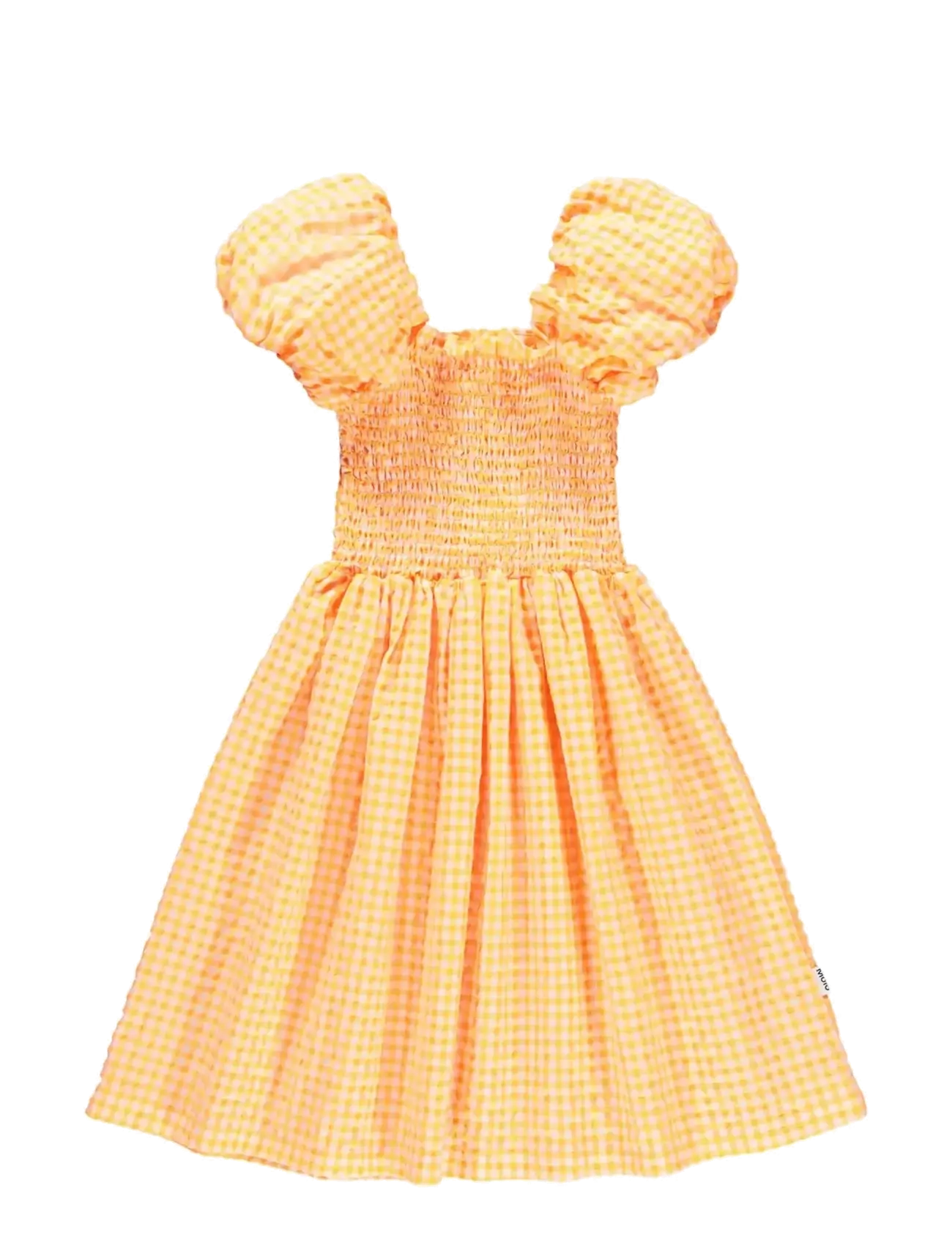 Molo Cherisla - Teens 9-14 år - ORANGE CHECK / orange