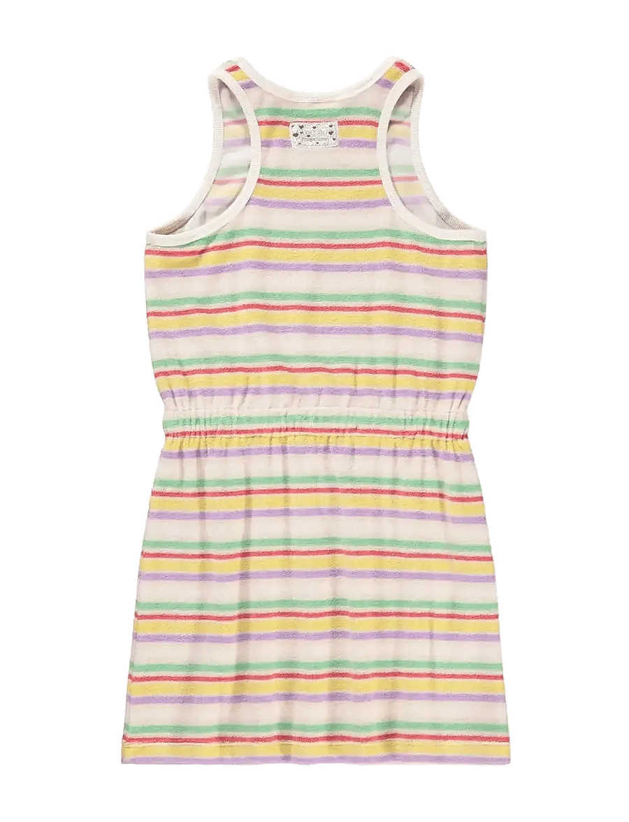 Molo - Cherish - sukienki codzienne bez rękawów - pastels stripe - 2