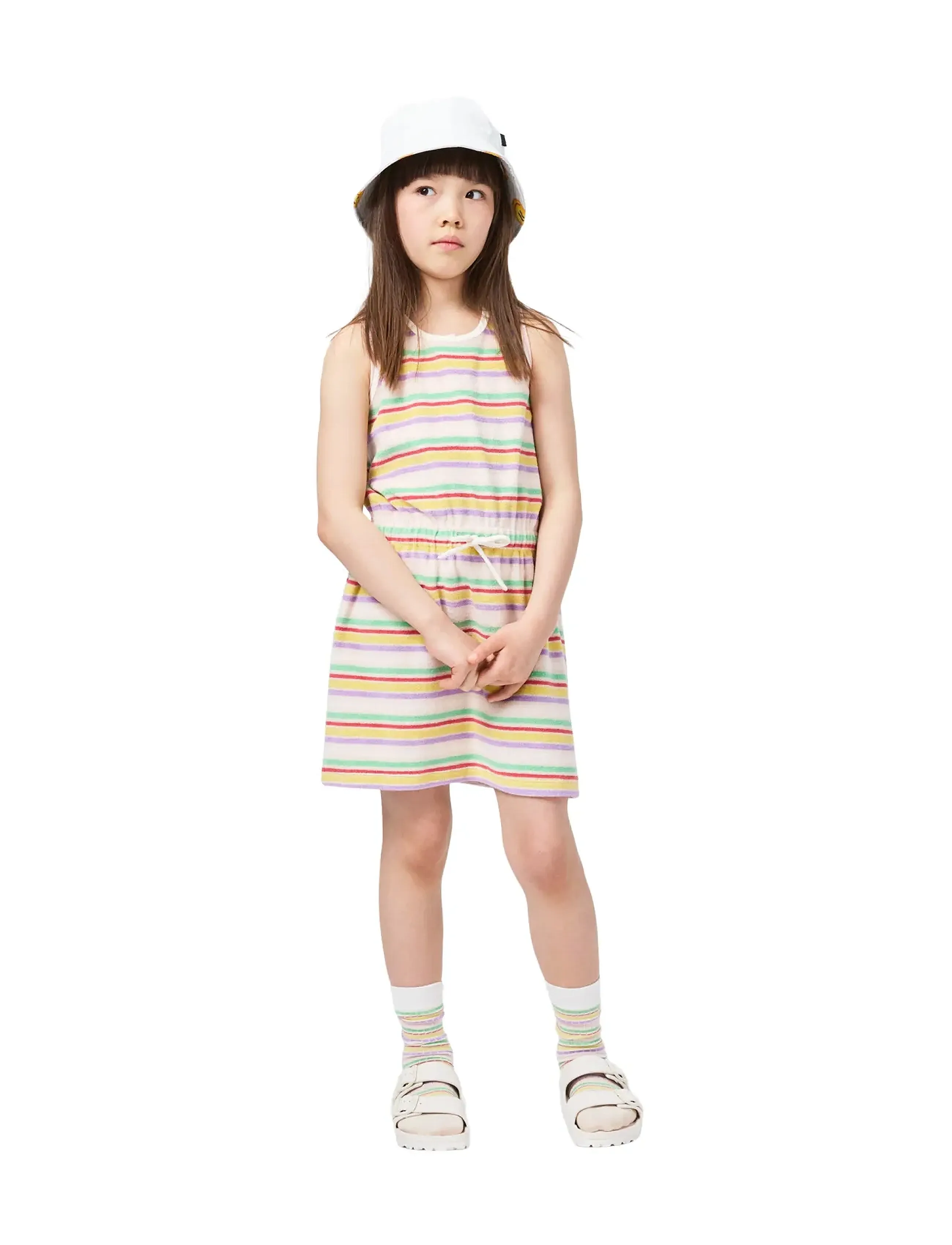 Molo Cherish - Dresses - PASTELS STRIPE / multi
