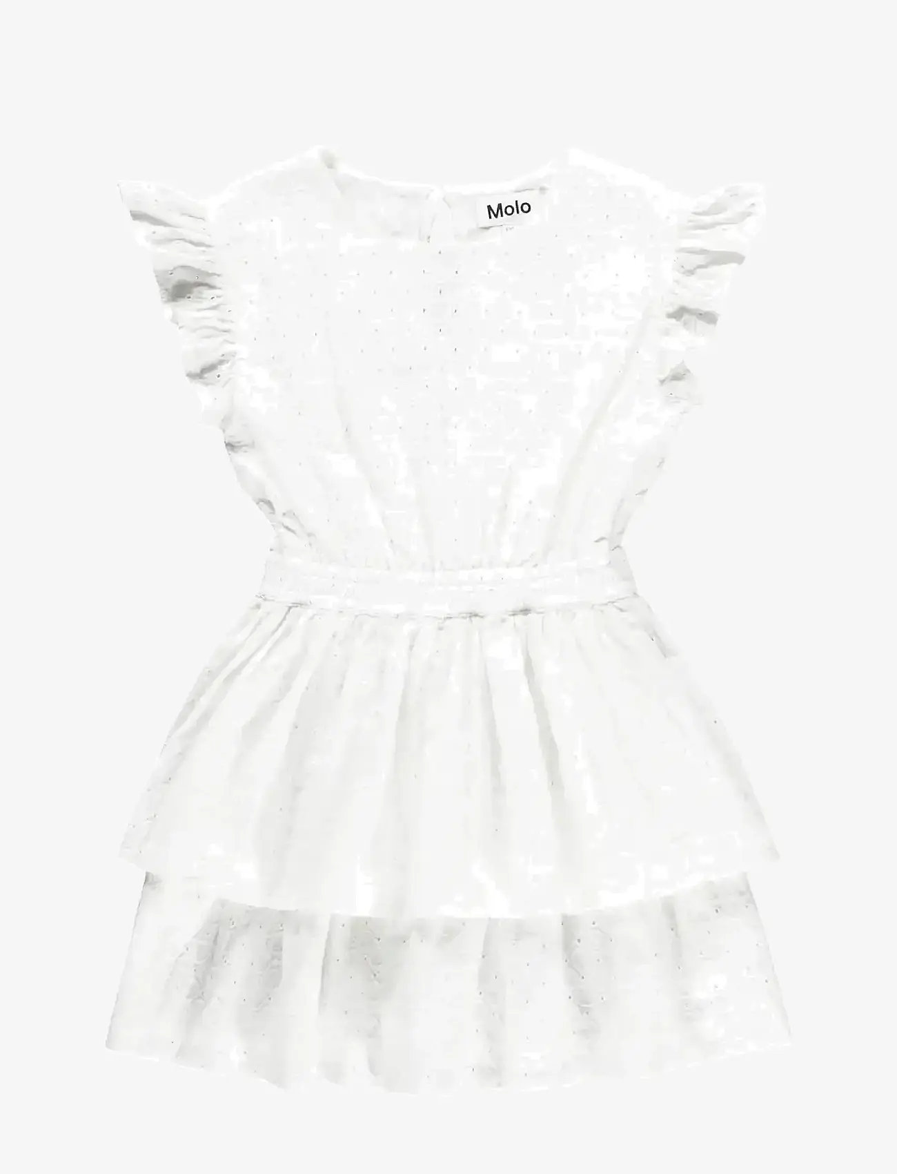Molo - Carma - varrukateta vabaaja kleidid - whitest - 1