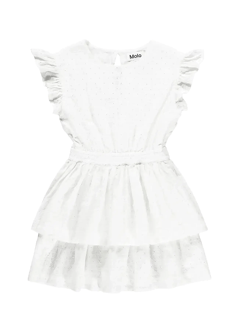 Molo - Carma - varrukateta vabaaja kleidid - whitest - 1