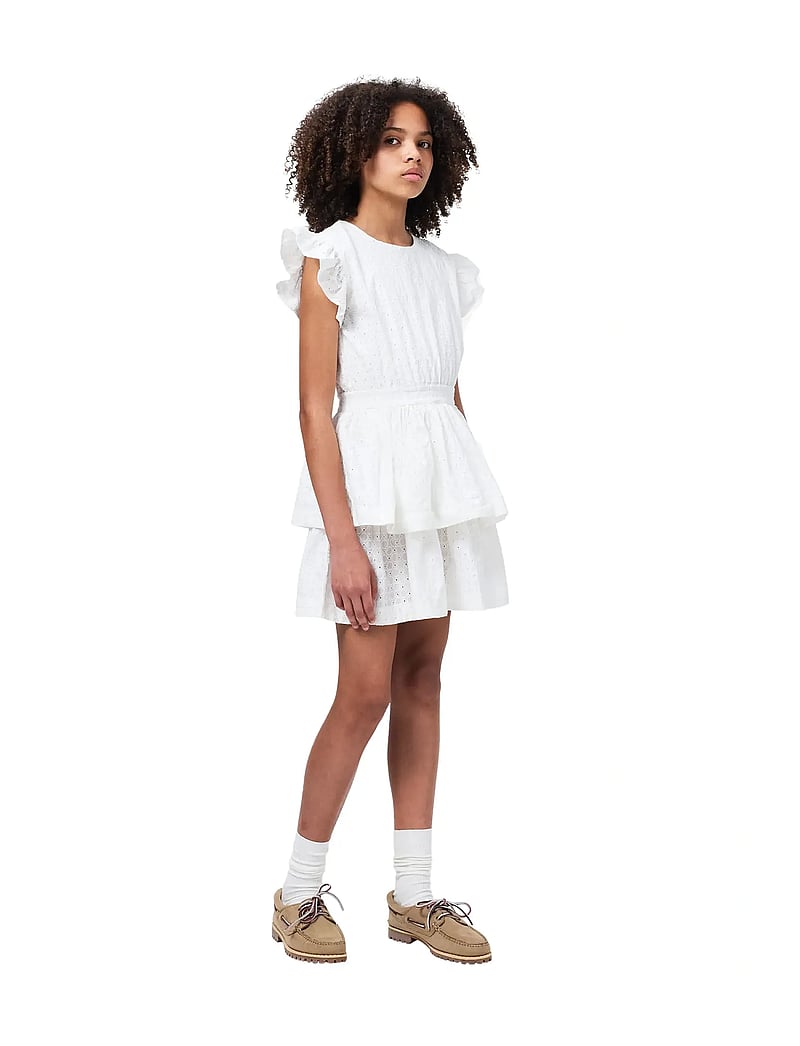 Molo - Carma - varrukateta vabaaja kleidid - whitest - 4
