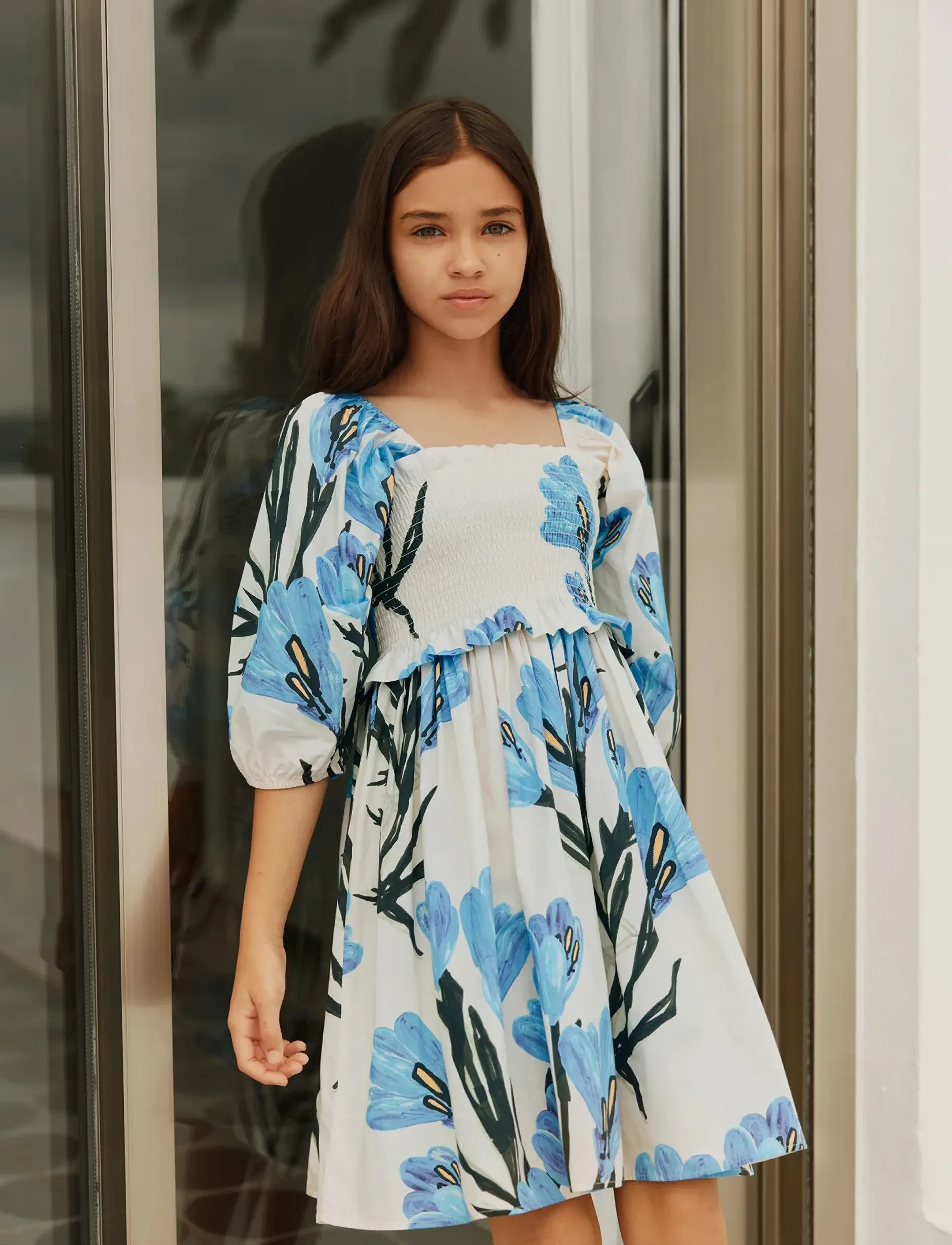 Molo Chipie - Kleidung - PAINTED CROCUS / blue