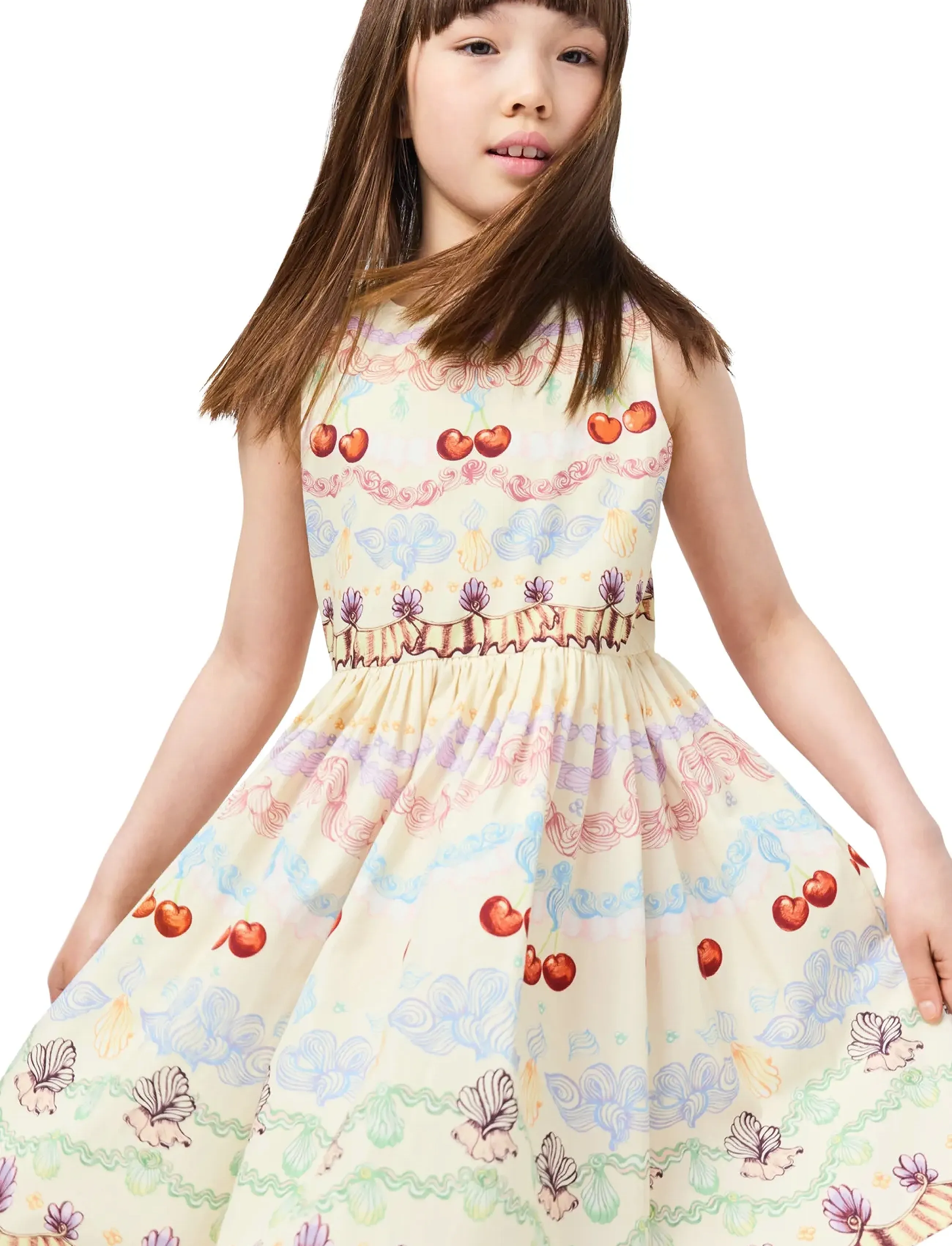 Molo Caisi, 92/98, Casual Dresses, Mehrfarbig/gemustert - Sleeveless Kinder