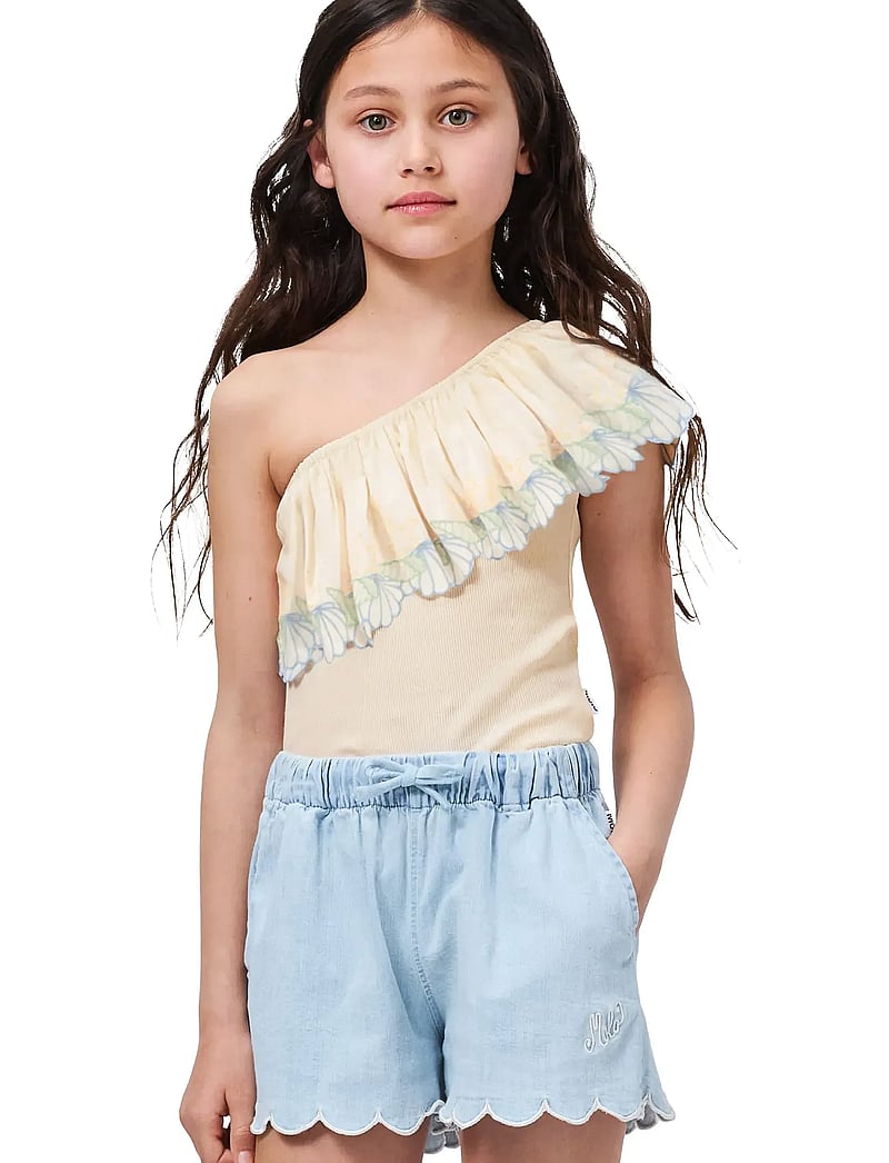 Molo - Addie - denimshorts - washed chambrey - 0