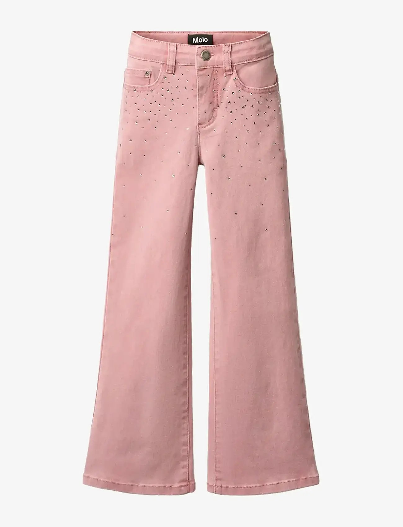 Molo - Asta - bootcut jeans - blush rhinestone - 1