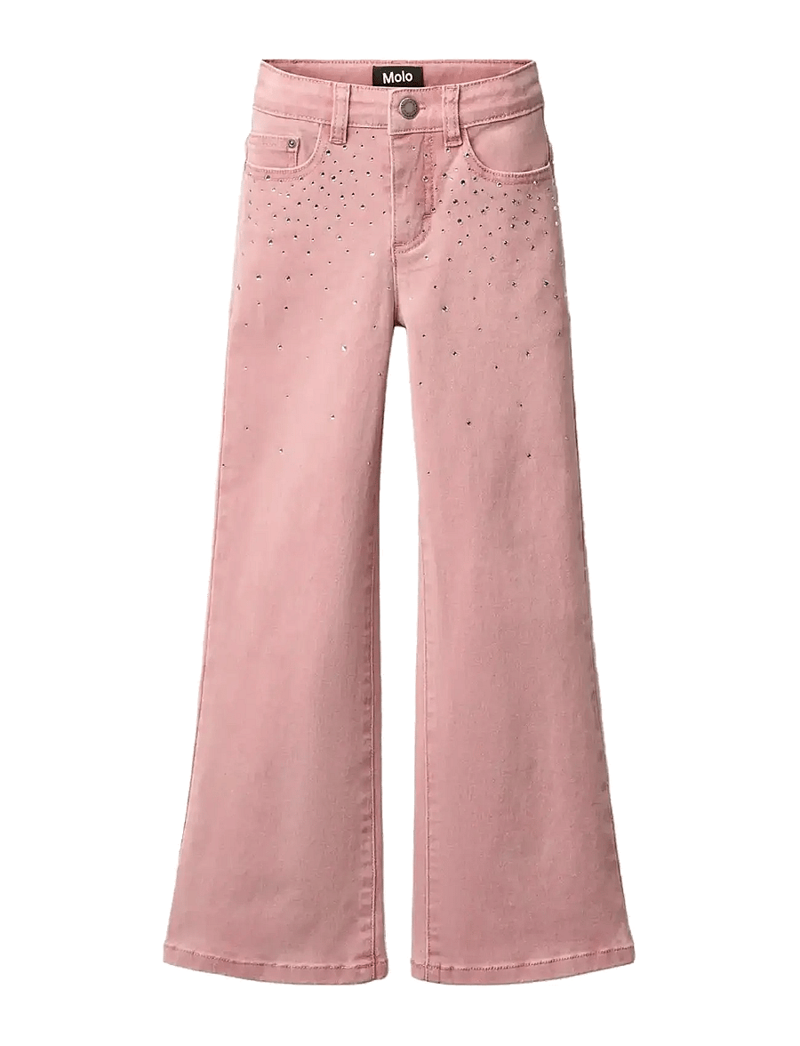 Molo - Asta - bootcut jeans - blush rhinestone - 1