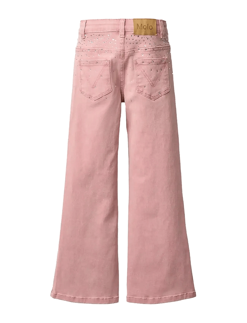 Molo - Asta - bootcut jeans - blush rhinestone - 2