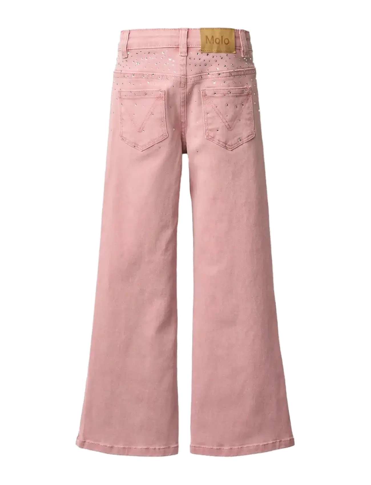 Molo - Asta - bootcut jeans - blush rhinestone - 2