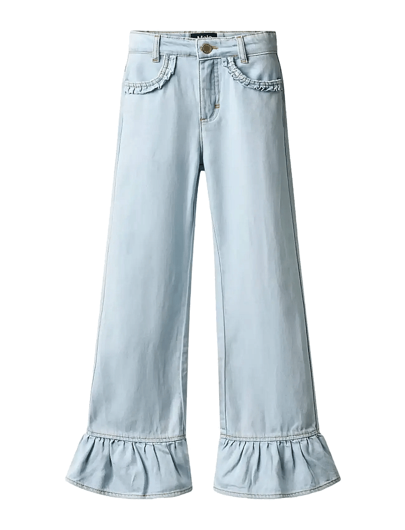 Molo - Amara - bootcut jeans - bleached drapy - 1