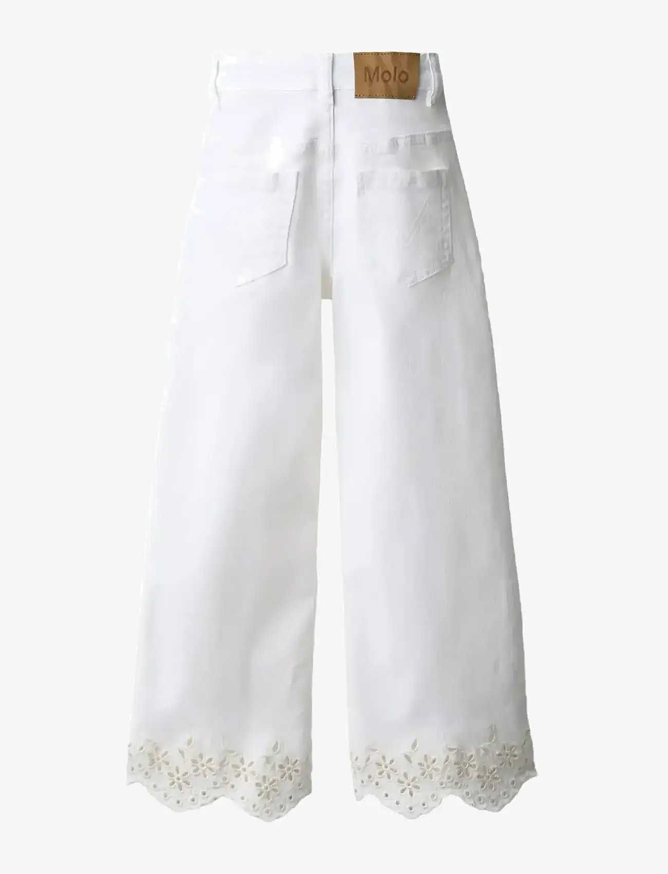 Molo - Ava - hosen mit weitem bein - whitest - 2