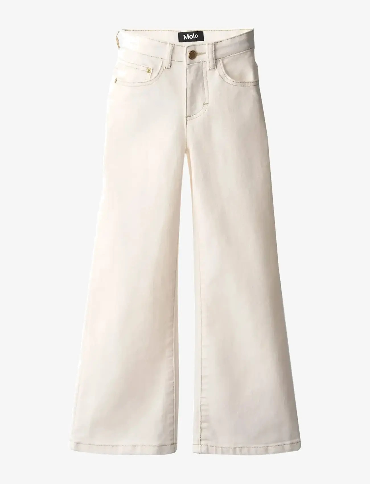 Molo - Asta - hosen mit weitem bein - crisp white - 0