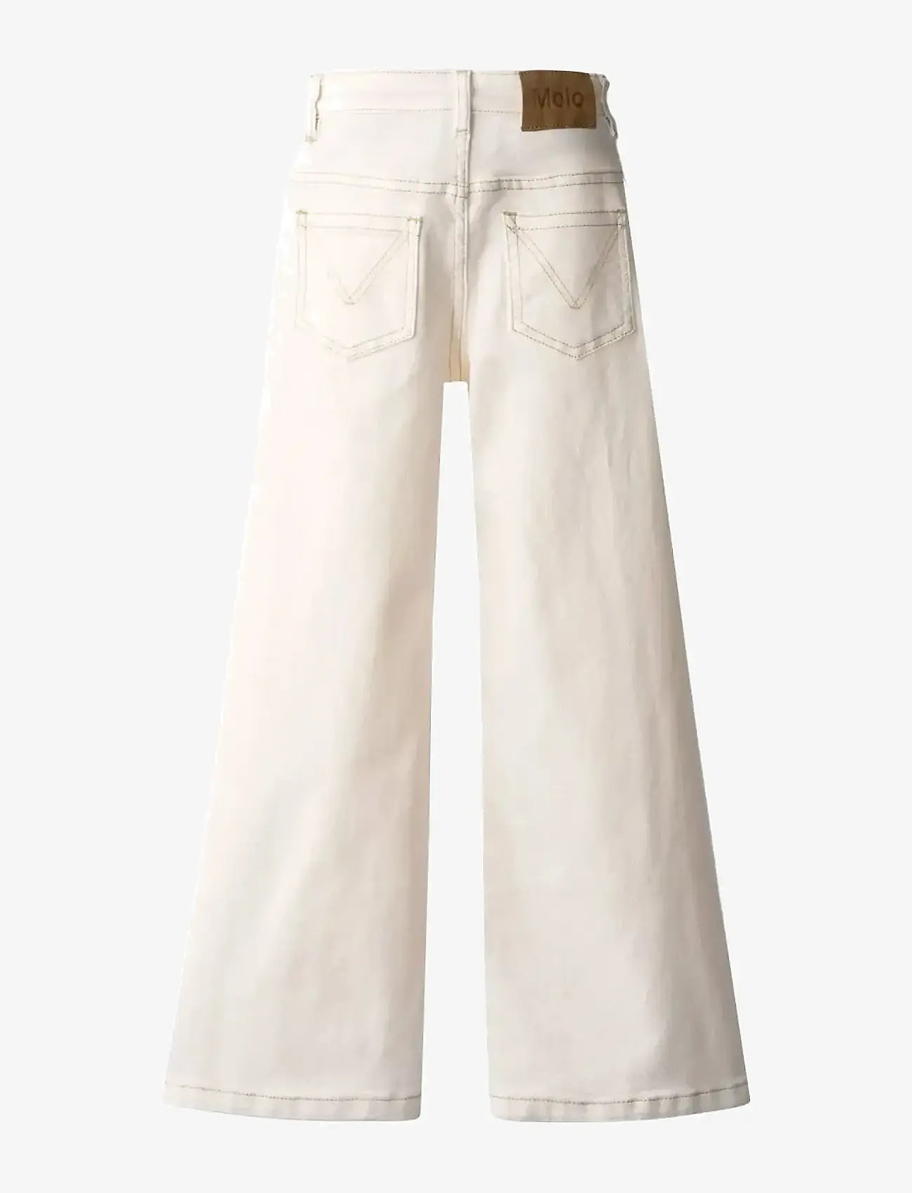 Molo - Asta - hosen mit weitem bein - crisp white - 1