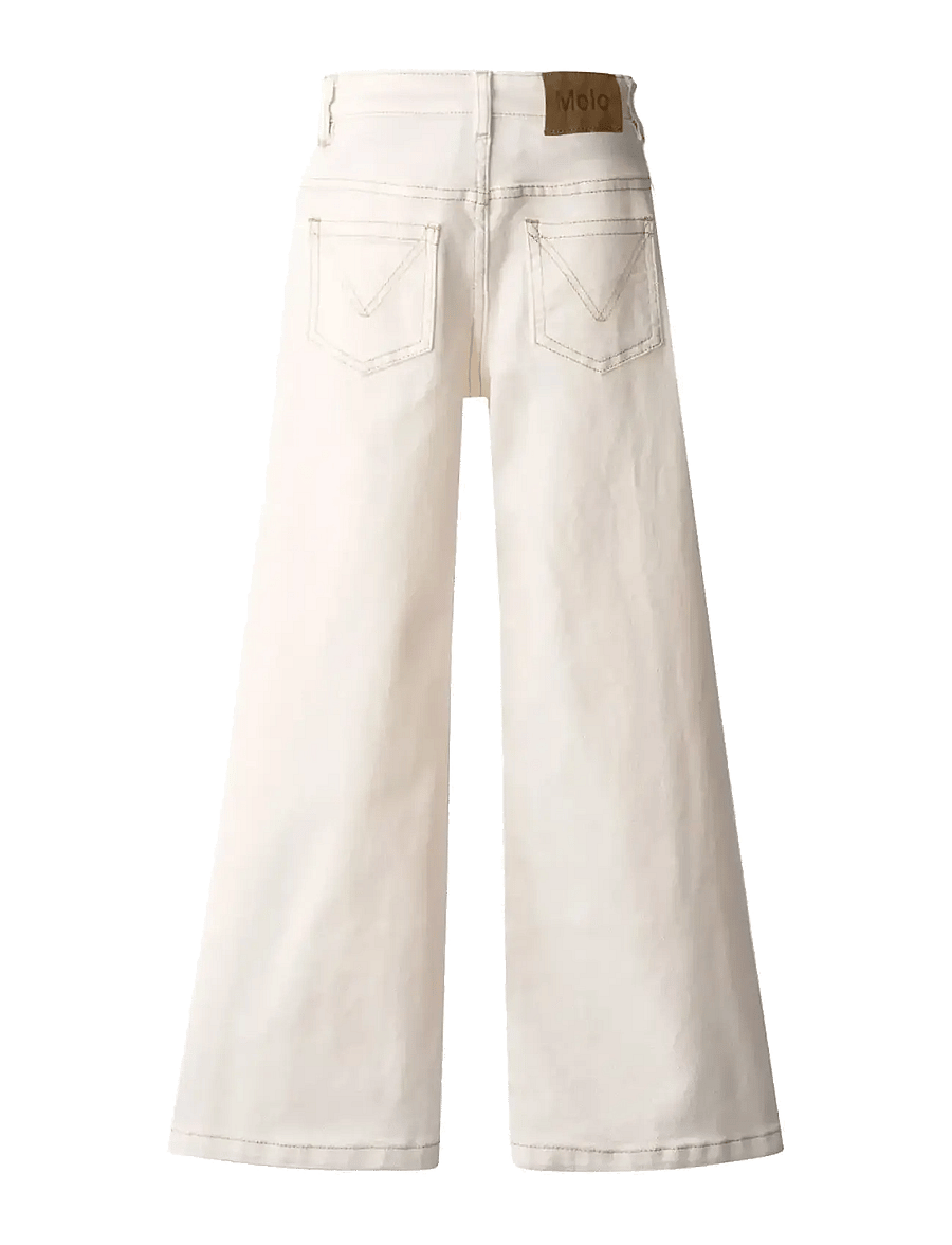 Molo - Asta - wide leg jeans - crisp white - 1