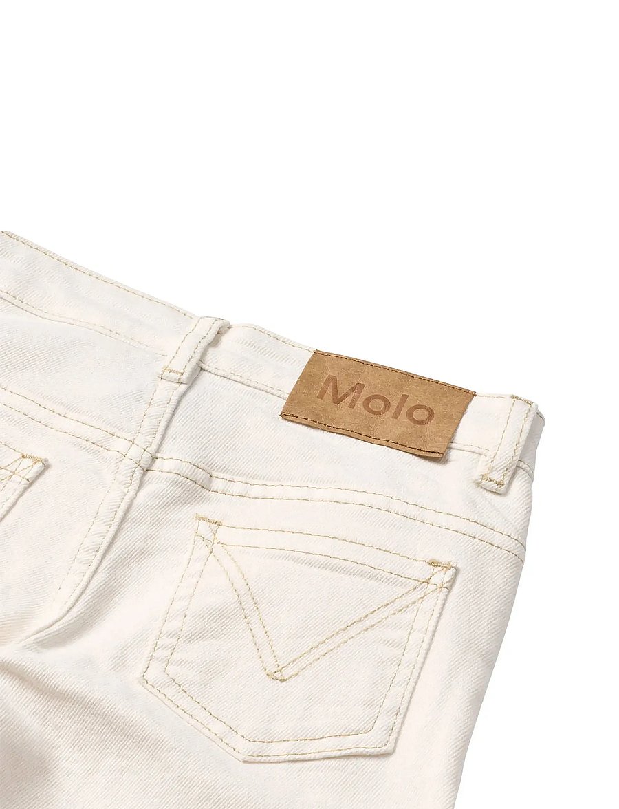 Molo - Asta - wide leg jeans - crisp white - 3