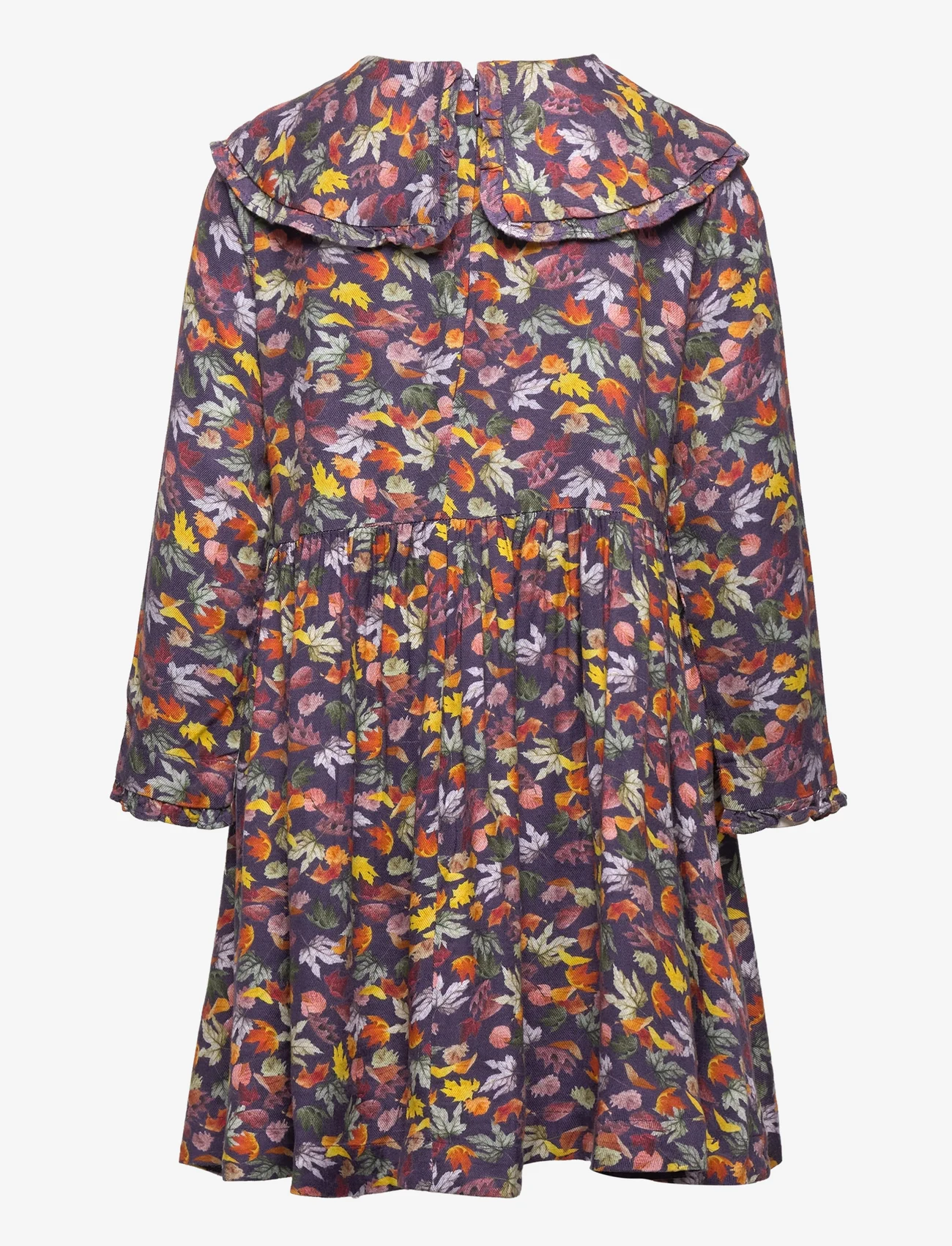 Molo - Coco - long-sleeved casual dresses - mini leaves - 1