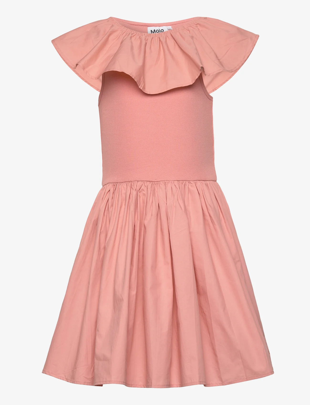 Molo - Christal - short-sleeved casual dresses - muted rose - 0