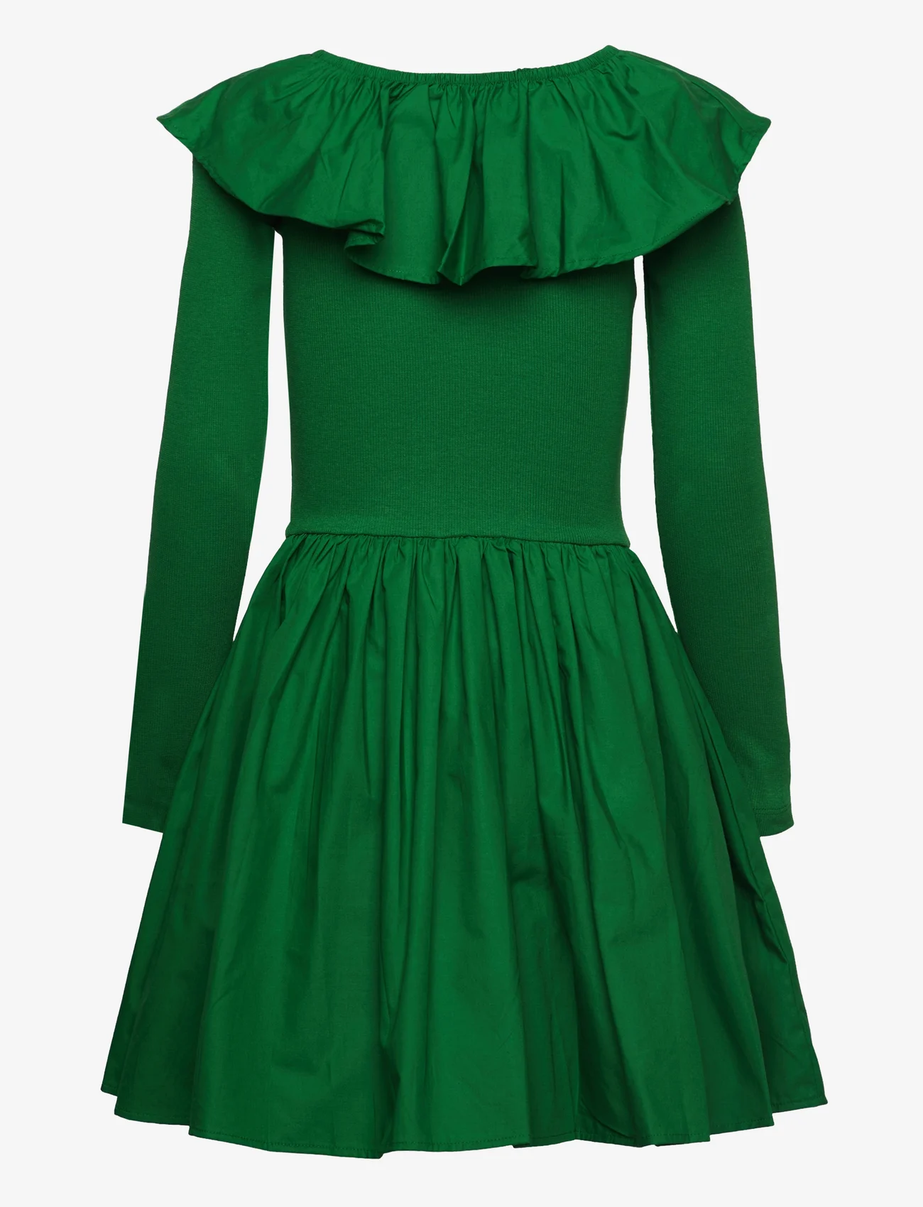 Molo - Cille - casual jurken met lange mouwen - woodland green - 1