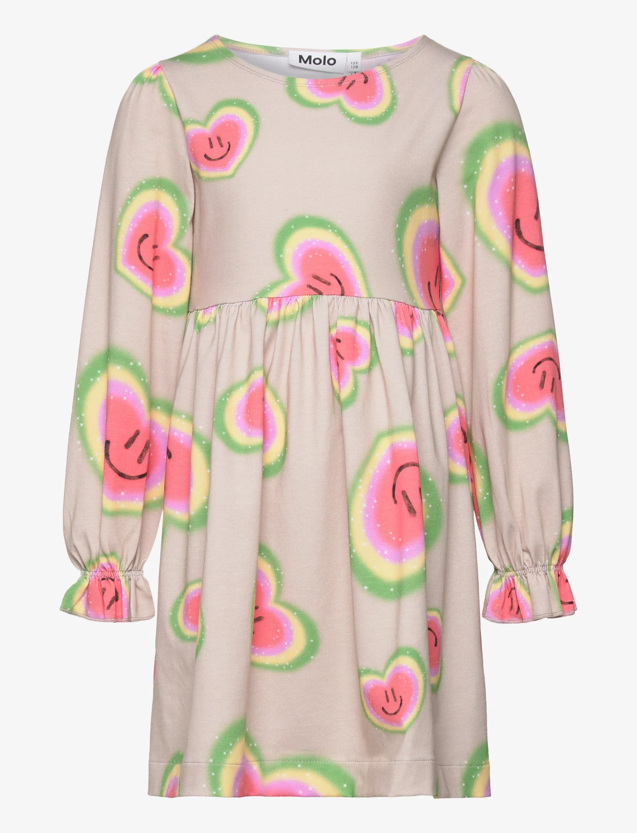 Molo - Camie - long-sleeved casual dresses - aura hearts - 0