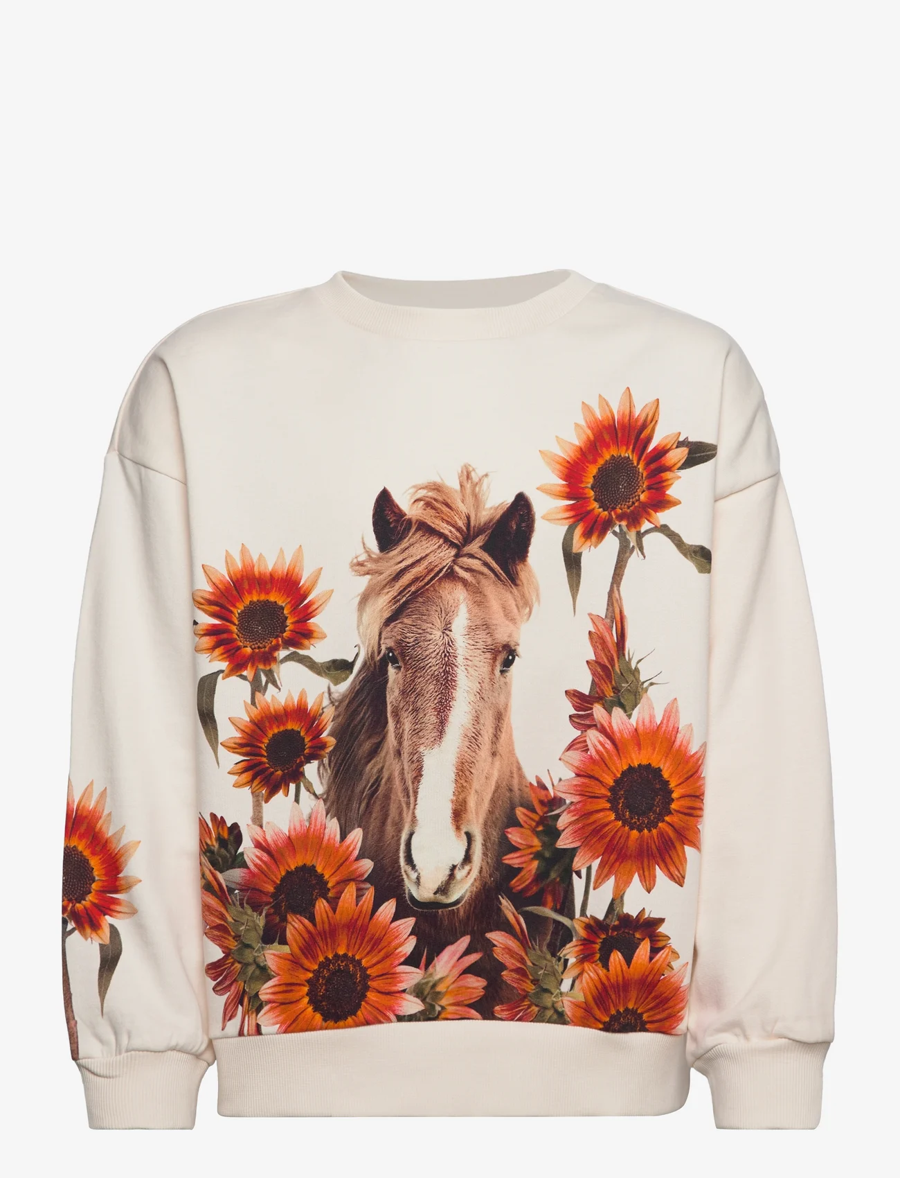 Molo - Mika - sweatshirts & hoodies - red sunflowers - 0