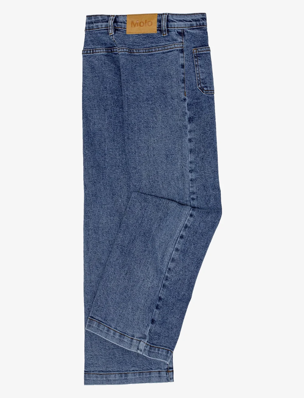 Molo - Adina - hosen mit weitem bein - stone lapis blue - 2
