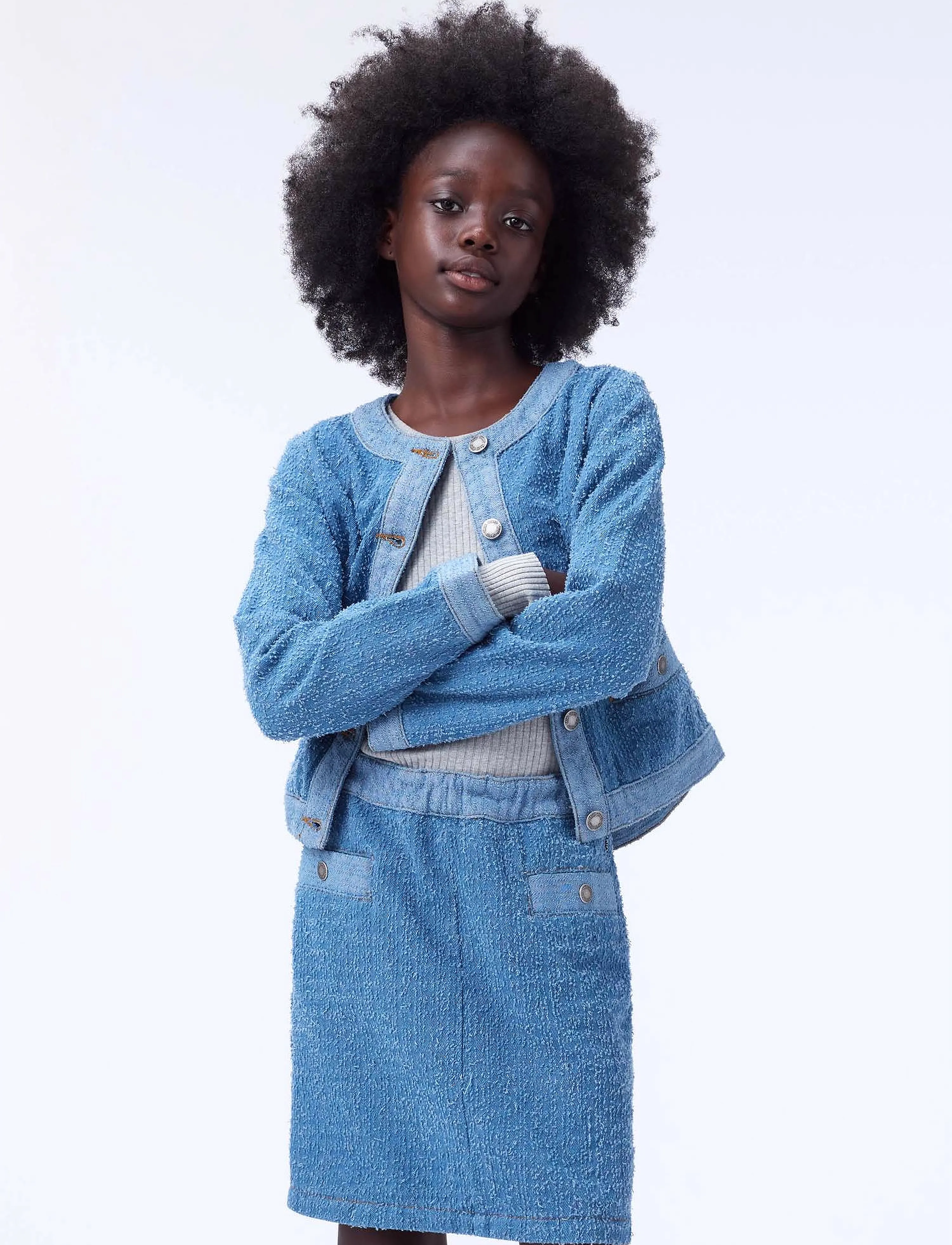Molo - Rochelle - t-shirts - grey melange - 3
