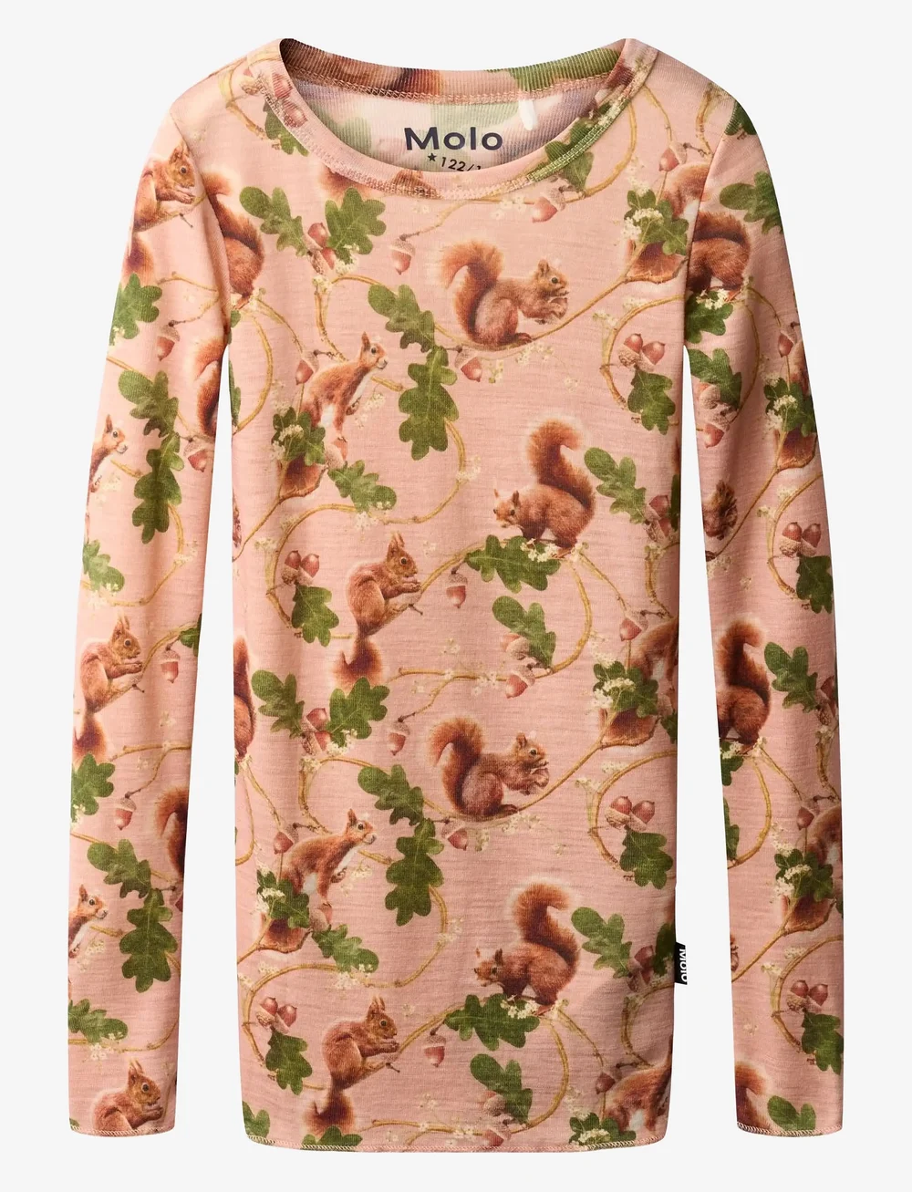 Molo - Rihanna Wool - langärmelig - squirrel harmony - 0