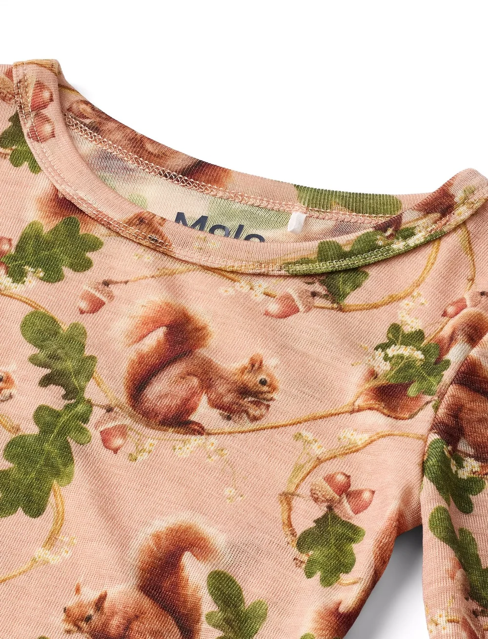 Molo - Rihanna Wool - langärmelig - squirrel harmony - 2