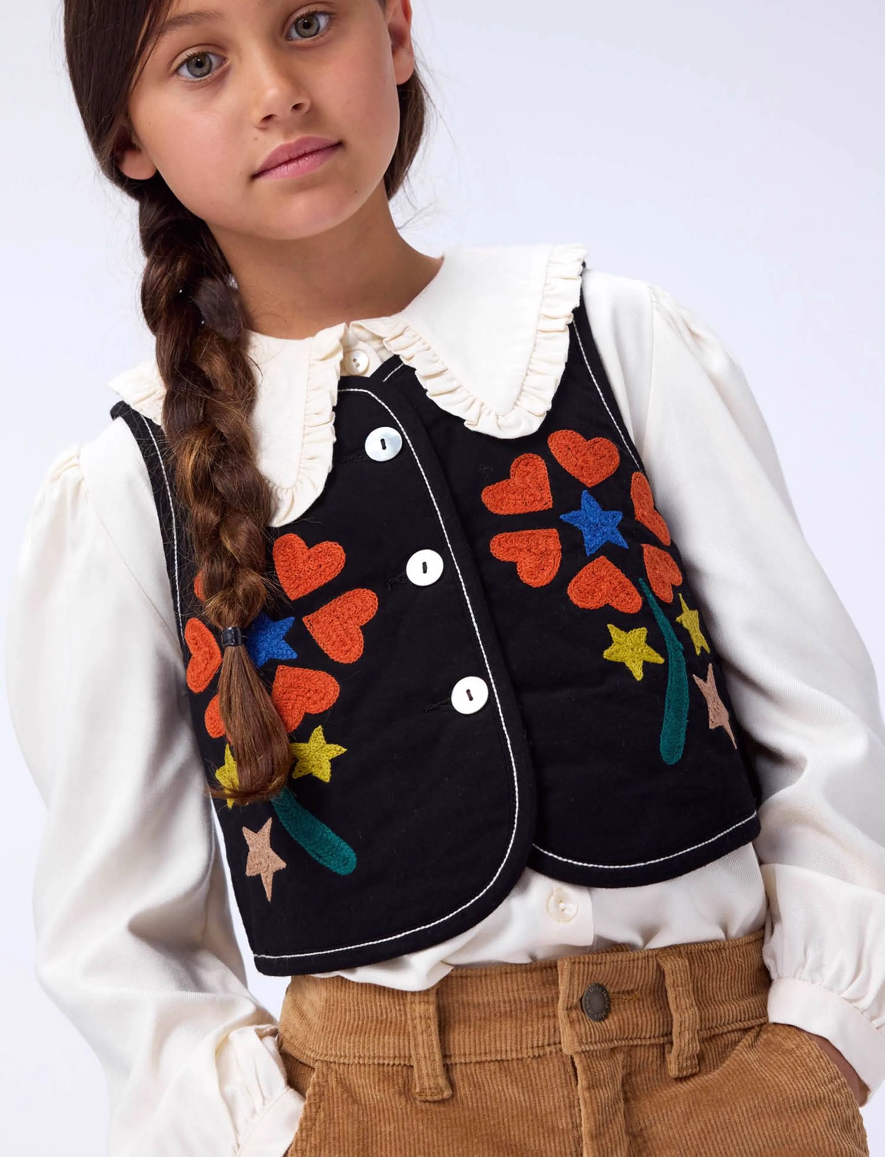 Molo Robbin, 92/98, Shirts, Creme - Long-sleeved Kinder