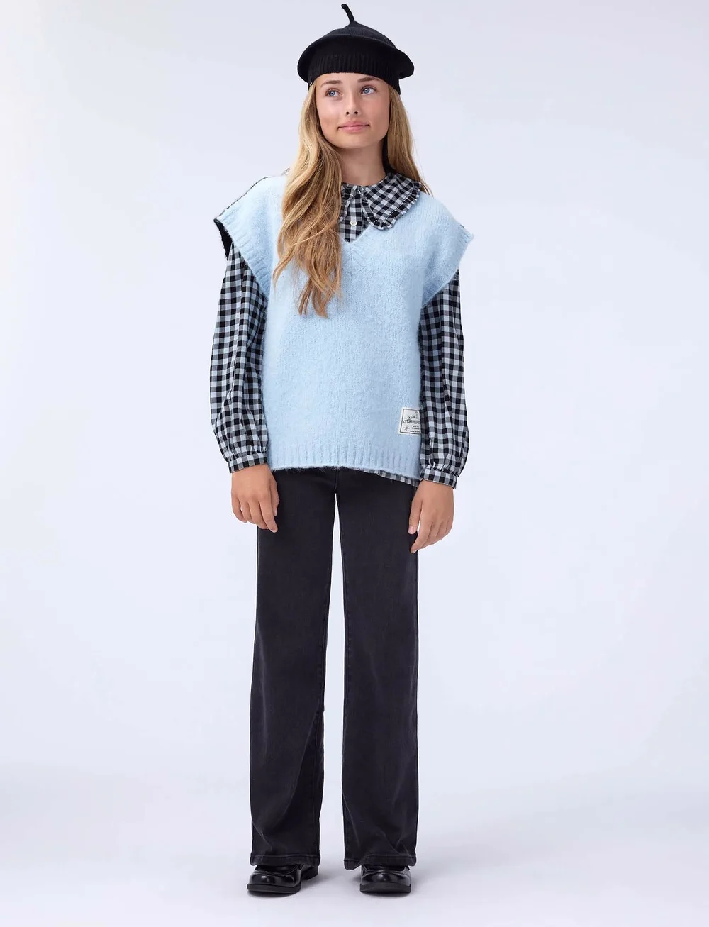 Molo - Robbin - pikkade varrukatega särgid - moon gingham - 4