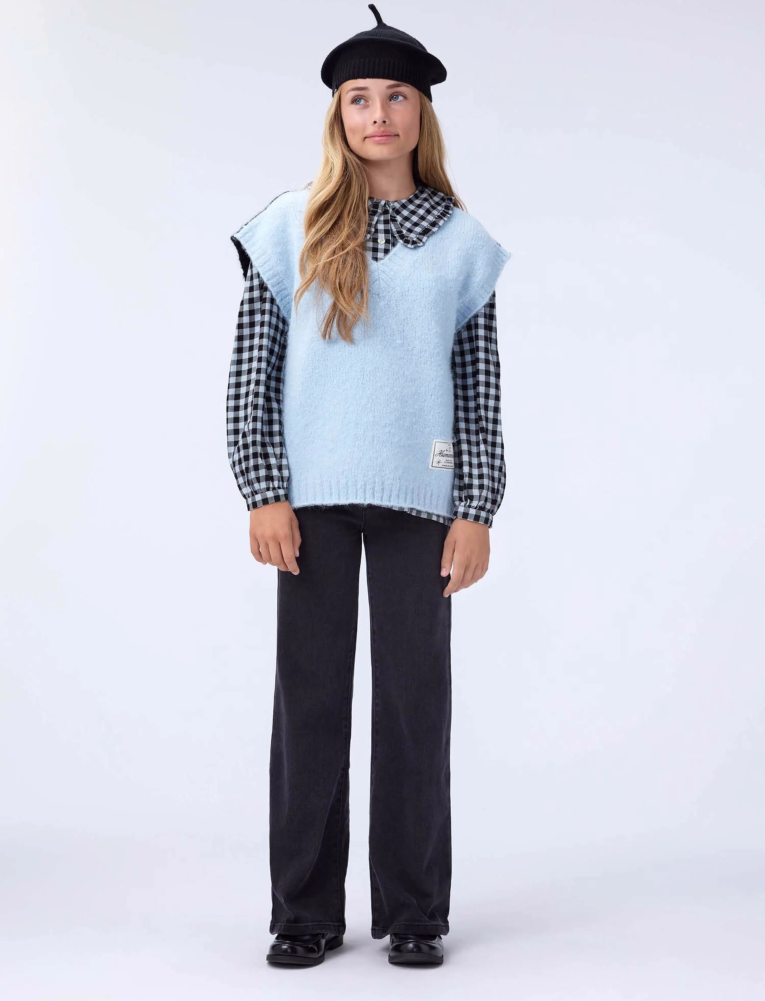 Molo - Robbin - langärmlige hemden - moon gingham - 4