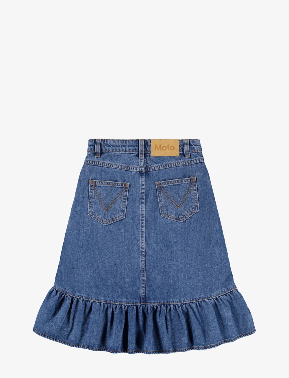 Molo - Belinda - kurze röcke - mid blue denim - 2