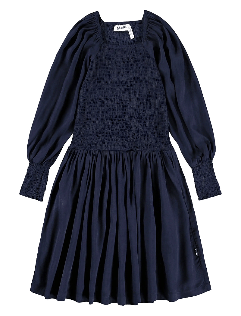 Molo - Camitta - langærmede hverdagskjoler - galaxy blue - 1