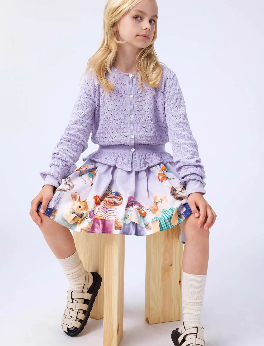 Molo - Casie - långärmade vardagsklänningar - cuties - 0