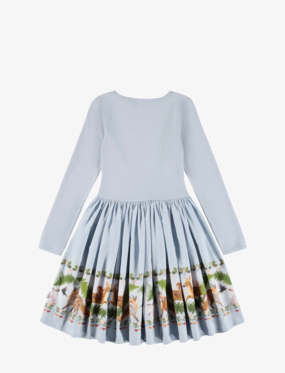 Molo - Casie - long-sleeved casual dresses - forest border - 1