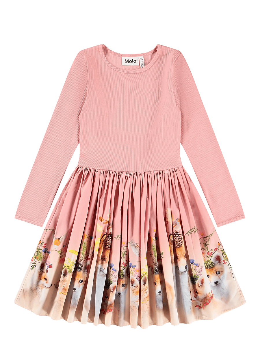 Molo - Casie - long-sleeved casual dresses - nature glam - 1