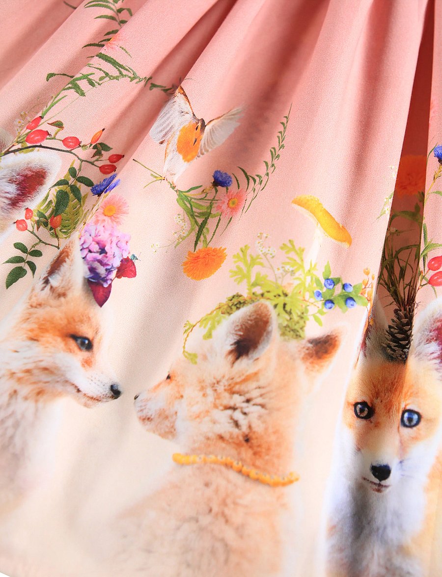 Molo - Casie - long-sleeved casual dresses - nature glam - 3