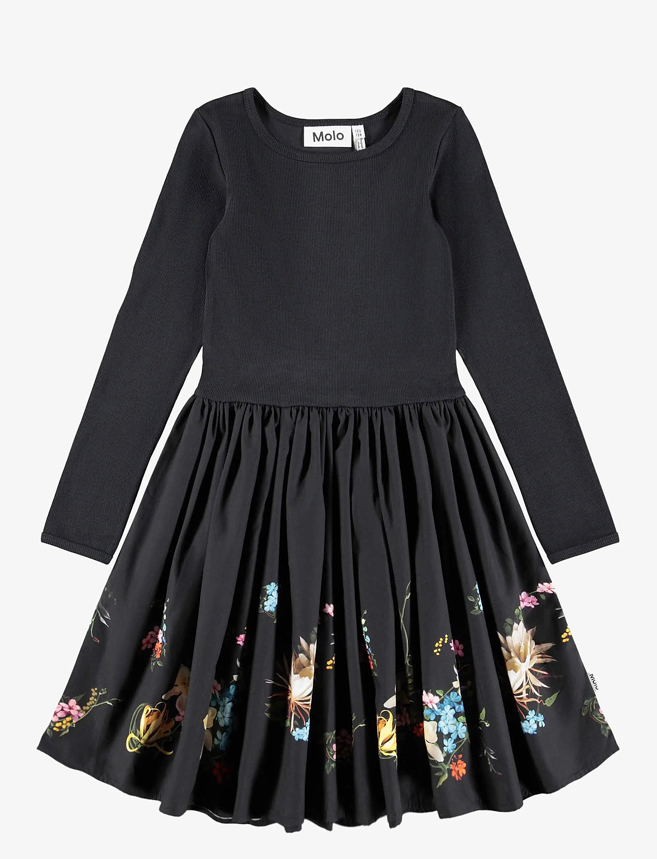 Molo - Casie - langærmede hverdagskjoler - paisley border - 0