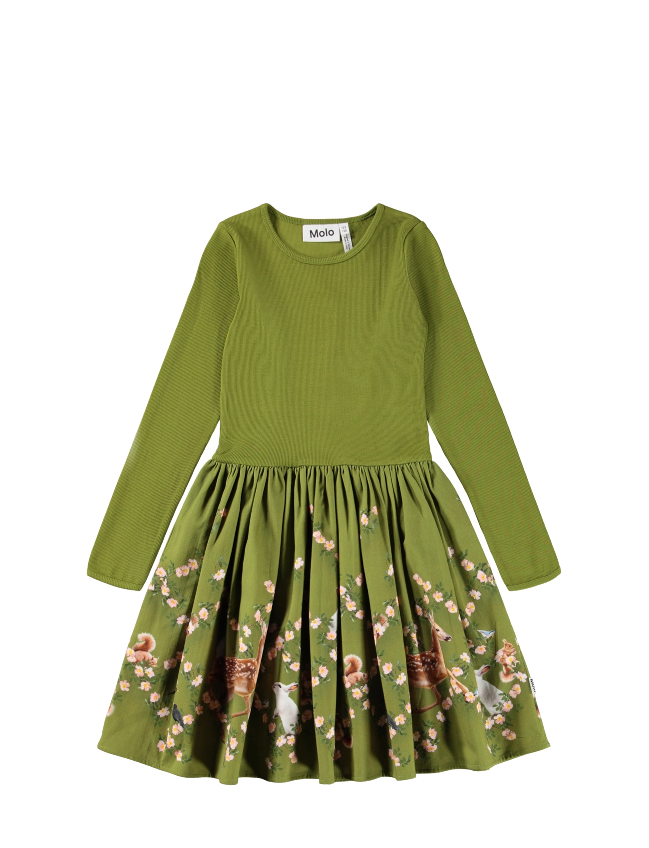 Molo Casie Warm - Dresses & Skirts - ARGYLE FOREST / khaki/green