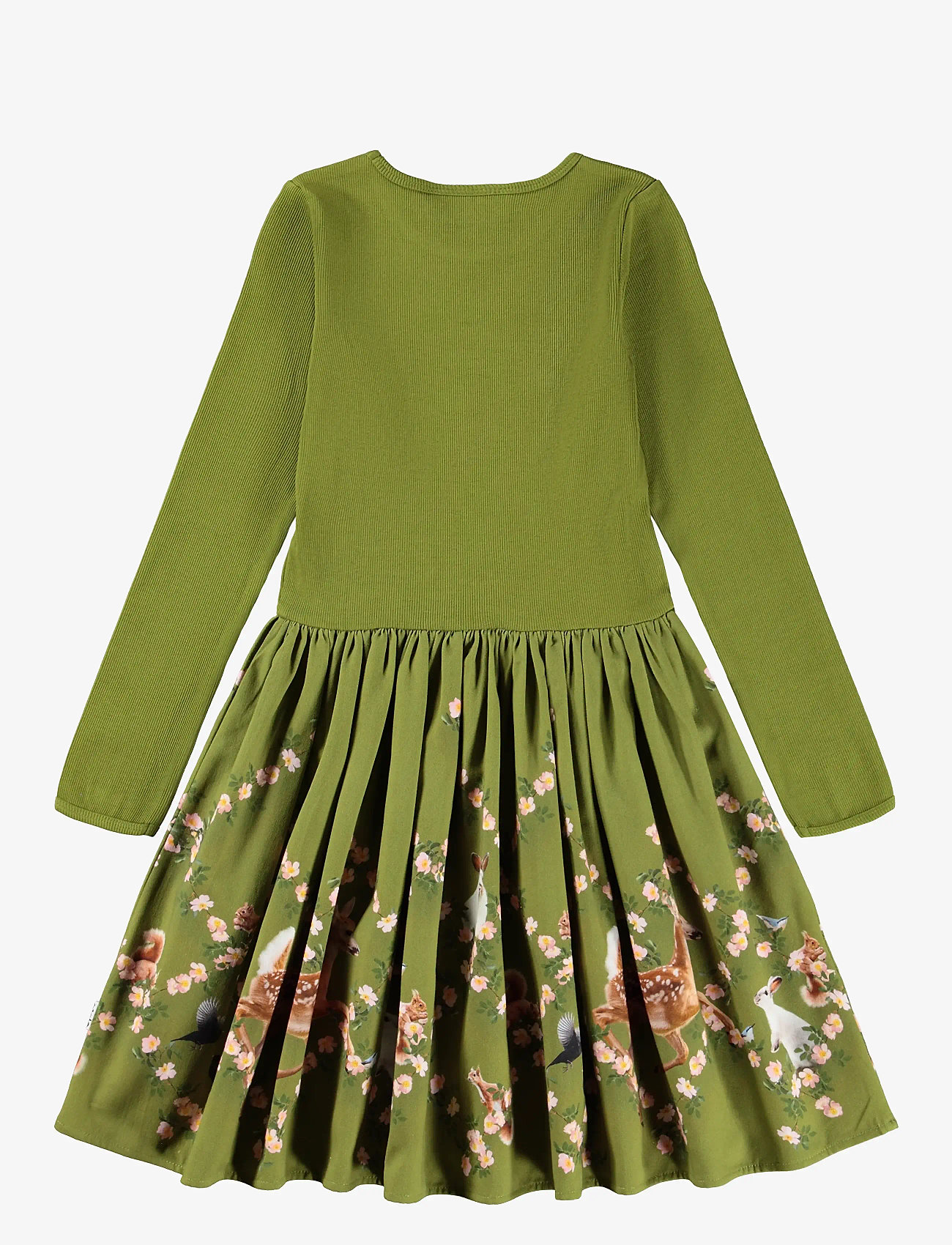 Molo - Casie Warm - pikkade varrukatega vabaaja kleidid - argyle forest - 1